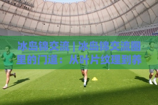 冰岛锦交流 | 冰岛锦交流圈里的门道：从叶片纹理到养护节奏的深度对话🍘最全手机信誉进球站大全早盘文字中文解说直播指南
